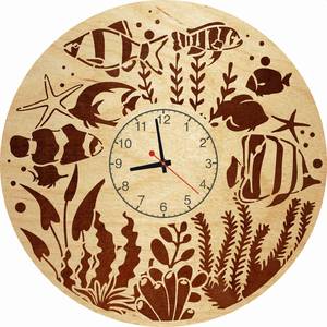 Часы настенные «Подводный мир»